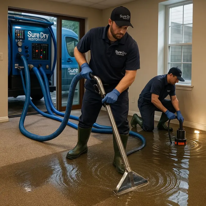 Water Extraction and Removal process in Bayshore Gardens, FL